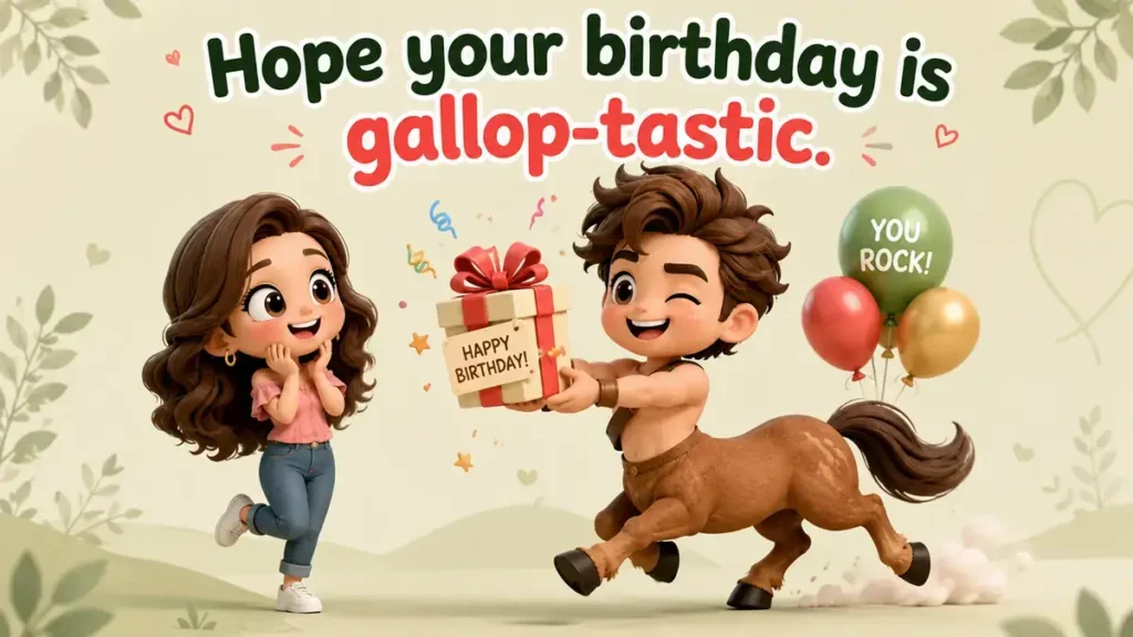 Centaur Birthday Puns