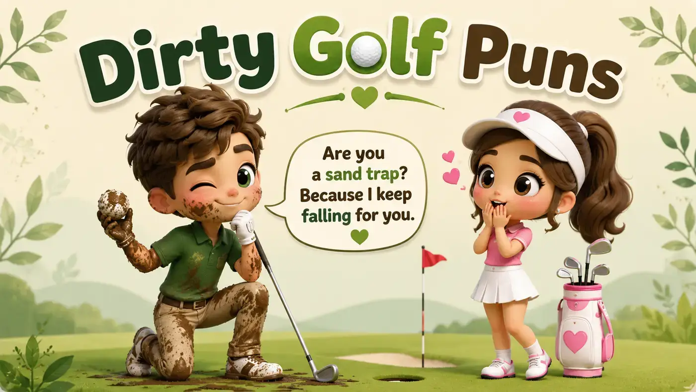 Dirty golf puns