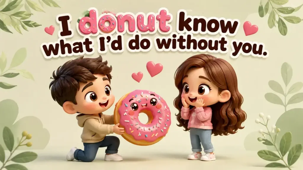 Donut Valentine Puns One Liners