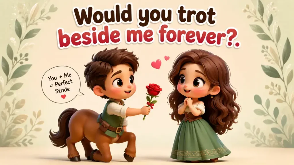 Flirty Centaur Pick Up Lines