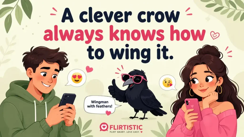 Funny Crow One Liners