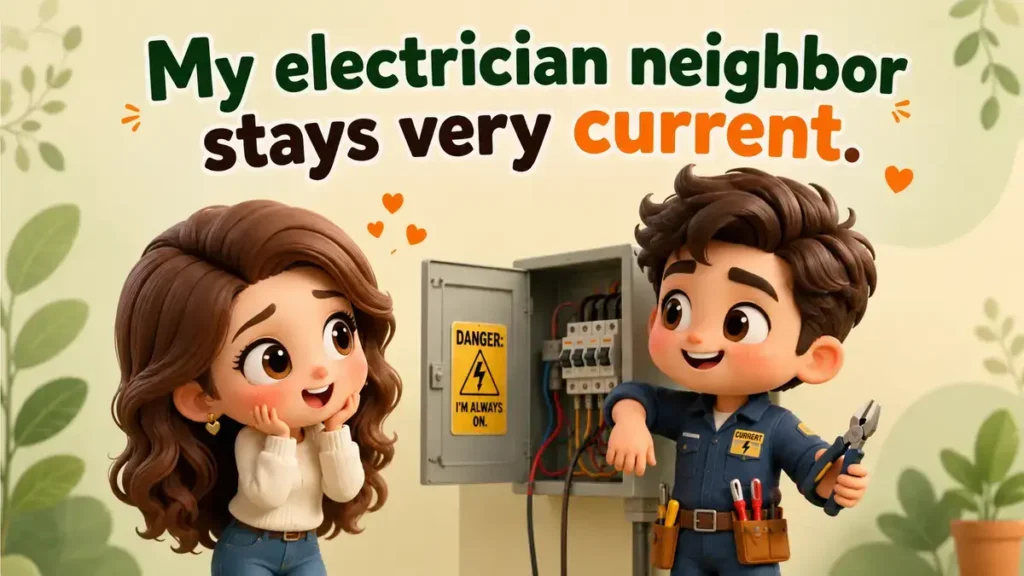 Funny Electrician Wordplay