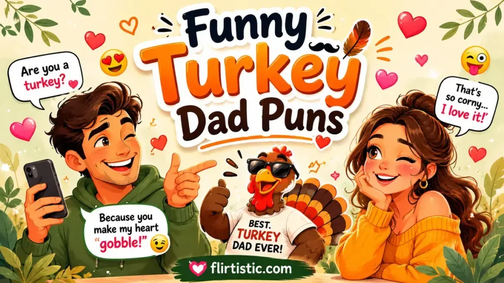 Funny Turkey Dad puns