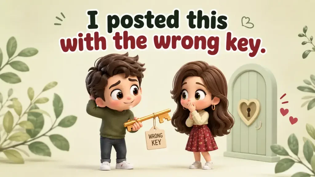 Key puns light fun for social posts