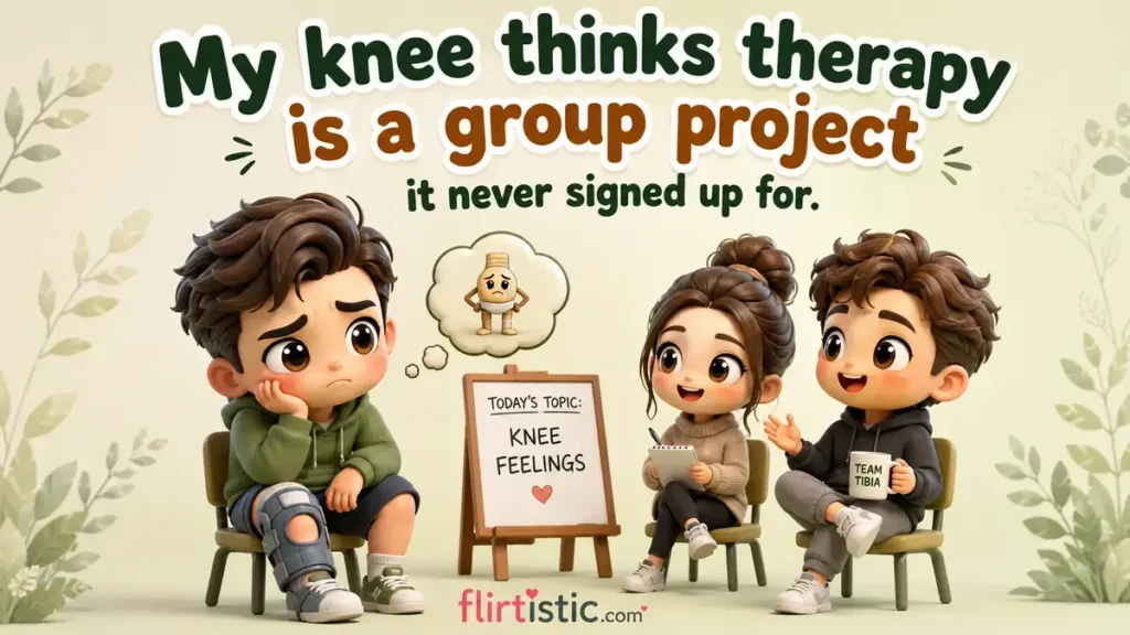 Knee Replacement Puns for Physical Therapy