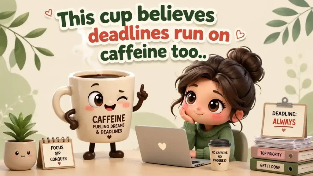 Mug puns for work breaks that make Mondays