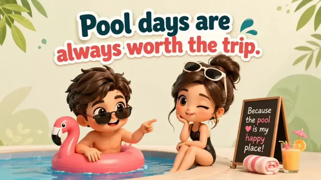 Swim Puns Captions