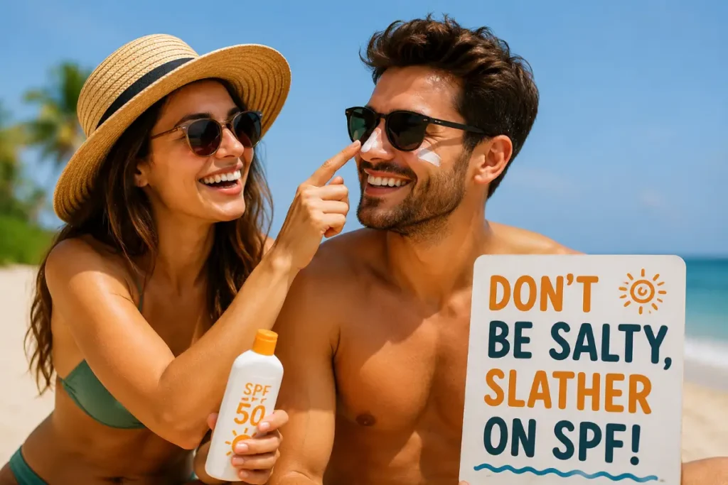 sunscreen puns and jokes