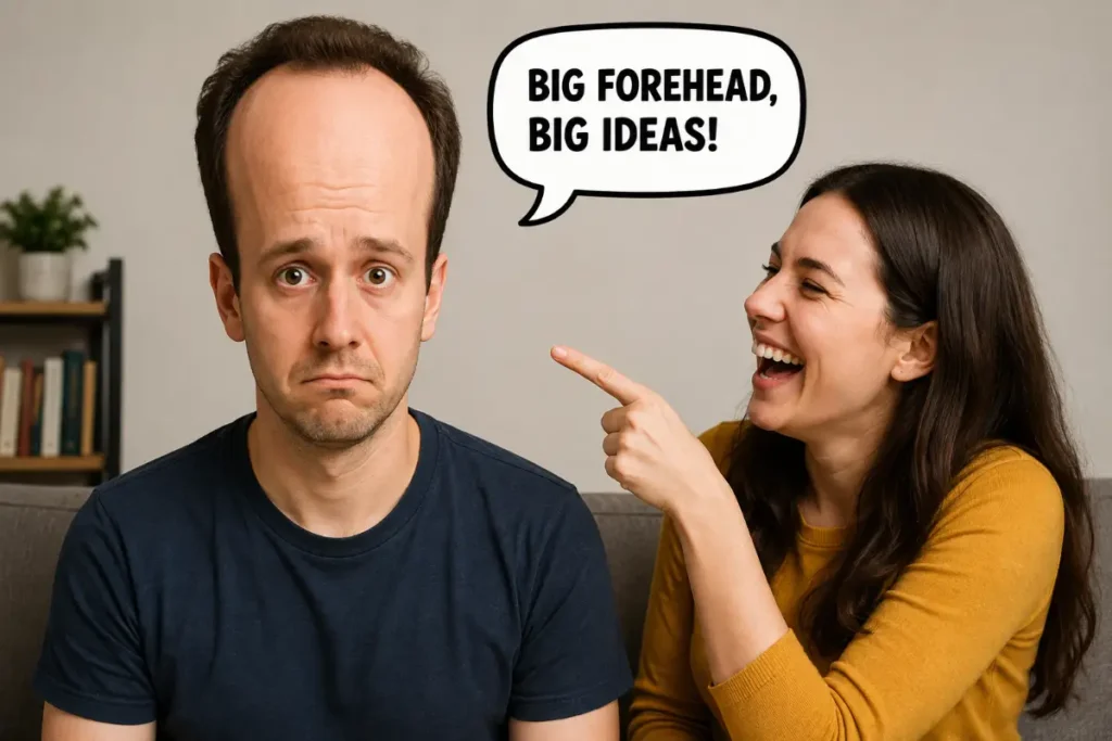 Big Forehead Jokes About Intelligence