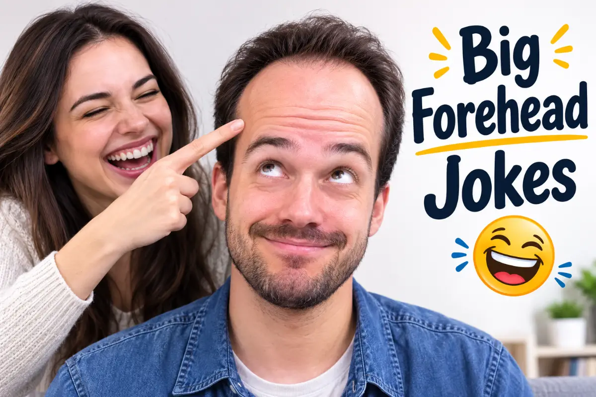 Big Forehead Jokes: 288 Funny One-Liners