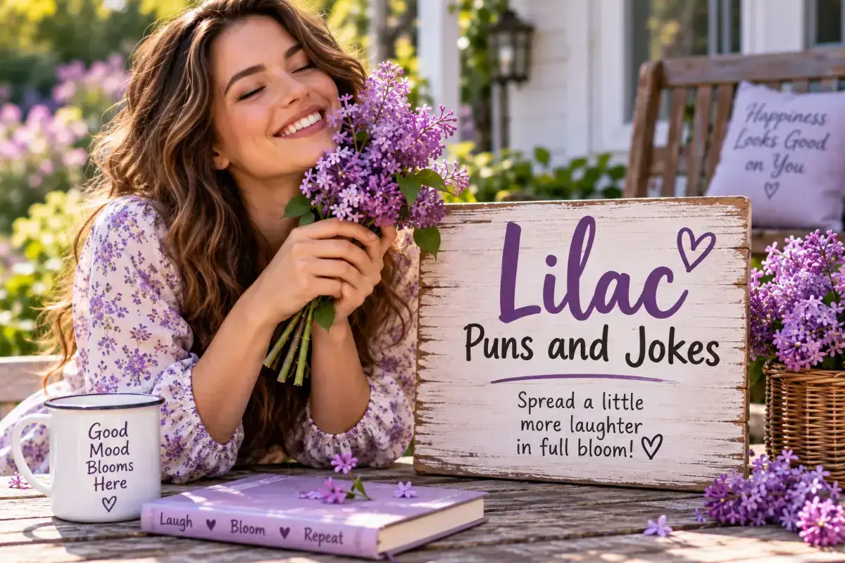 lilac puns and jokes